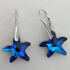 Cercei Argint 925 si Swarovski Stea de mare