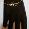 Bratara cu link Infinit din argint 925