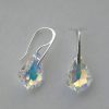 ptroz Cercei din argint 925 si Swarovski Baroque