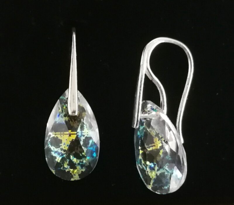 Cercei din argint 925 si Swarovski Picatura