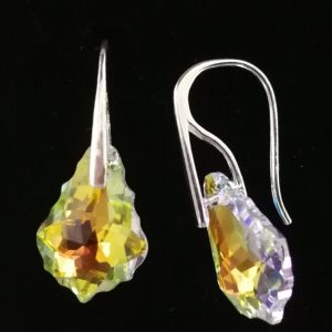 cof Cercei din argint 925 si Swarovski Baroque