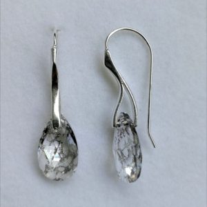 cof Cercei din argint 925 si Swarovski Picatura