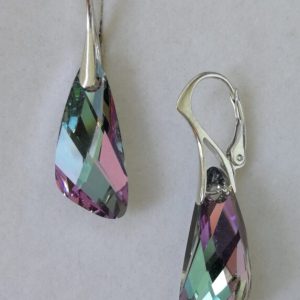 dav Cercei Tortite Argint 925 si Swarovski Wings