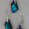 dav Set cercei si lantisor Argint 925 si cristale Swarovski De-art