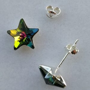 dav Cercei tija argint si cristale Swarovski Star