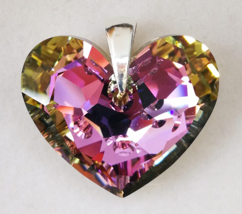 Pandantiv din Argint 925 si Swarovski Truly in Love
