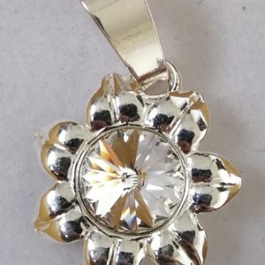 dav_soft Pandantiv Foare din Argint 925 si Swarovski Crystal