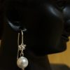 Cercei Flower din argint 925 si perle Swarovski