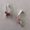Cercei Argint 925 si Swarovski Butterfly