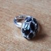 Inel reglabil Oval Argint 925, ceralun si Swarovski Navette