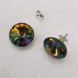 nor Cercei tija din Argint 925 si Swarovski Rivoli