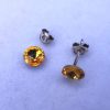 nor Cercei tija din Argint 925 si Swarovski Rivoli 6mm
