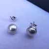 nor Cercei tija din Argint 925 si perle Swarovski Flatback