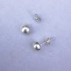 nor Cercei tija din Argint 925 si perle Swarovski Flatback