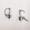 Set cercei si inel din Argint 925 si Swarovski Elements Fancy Oval
