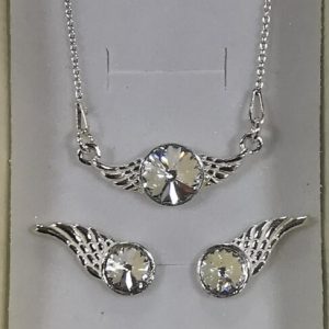 nor Set My Angel din Argint 925 si Elemente Swarovski Rivoli