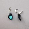 Cercei Argint 925 si Swarovski Galactic vertical