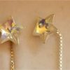 star Cercei Lantisor Fancy Star Argint 925 si cristale Swarovski