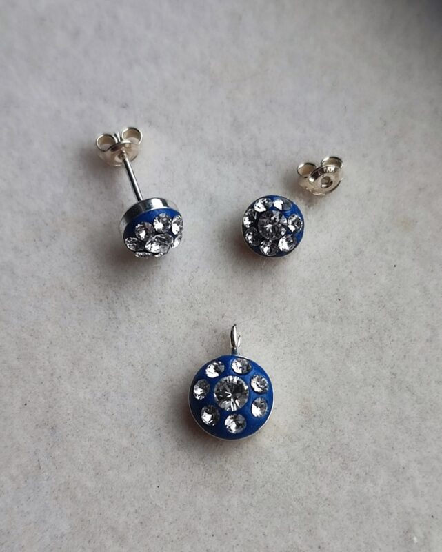 406091841_1076062270399281_1267261573694168315_n Set Argint 925, Ceralun si Swarovski - Blue Crystal