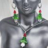 Set "Braduti Craciun" din Argint 925 si elemente Swarovski